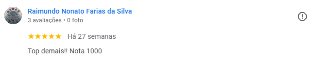 Avaliação Google Vinnacretys